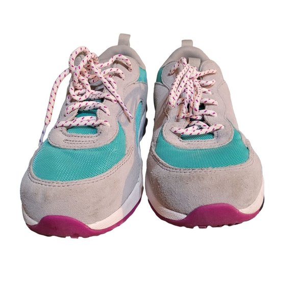 Columbia Kids Pivot Sneakers Youth 7/Women's 8.5 Grey/Teal/Purple - Picture 7 of 11